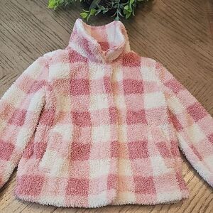 Urban Republic Pink Plaid Shacket Size 5/6